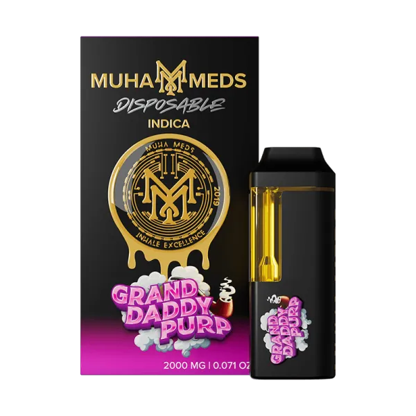 GRAND DADDY PURP Muha Meds Disposable