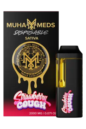 Strawberry Cough Muha Meds Disposable
